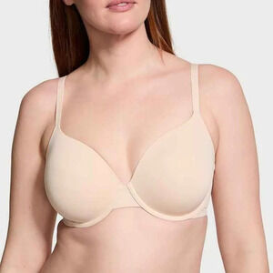 Victoria Secret The T-Shirt Cotton Lightly Lined Full-Coverage Bra Size 34D‎
